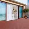 Hastings Home Hastings Home Patio Tiles – (Terracotta, Set of 6) 438042XNK